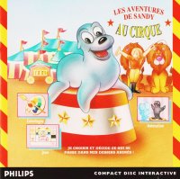 Sandy's Circus Adventure CD-i US box art